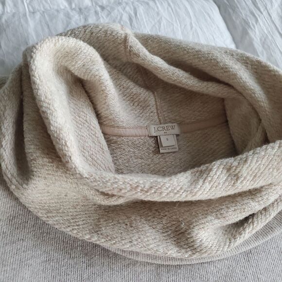 J. Crew Cowl Neck Kangaroo Pocket Sweater - Picture 6 of 9